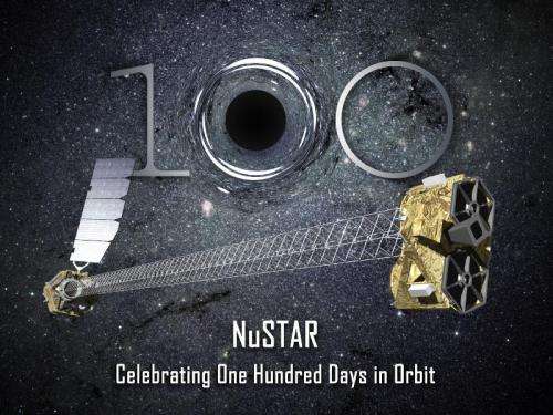 NuSTAR celebrates first 100 days