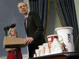 NY proposes ban on sale of oversized sodas