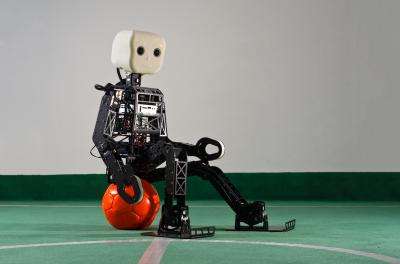 Off to the Future with a new Soccer Robot