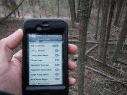 'Only you can prevent forest fires - with your smartphone