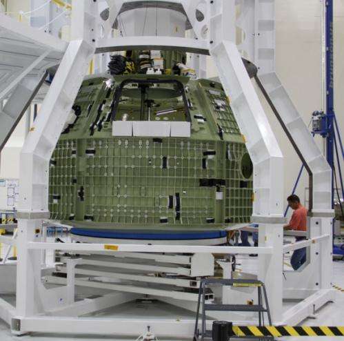 Orion assemblage on track for 2014 launch