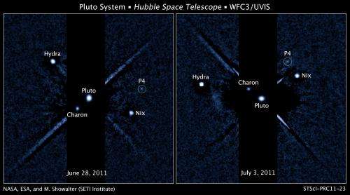 Hubble Space Telescope Detects Fifth Moon of Pluto