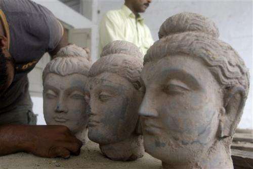 Pakistan struggles with smuggled Buddhist relics