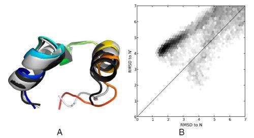 It's complicated: Hidden protein folding complexity revealed by simple Markov state models