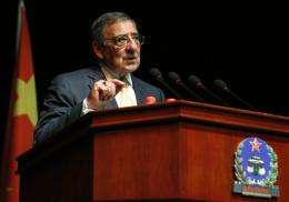 Panetta talks computer hacking issues with Chinese