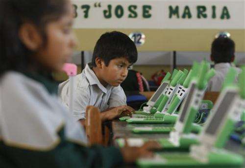 Peru's ambitious laptop program gets mixed grades