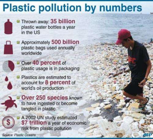 Plastic pollution by numbers