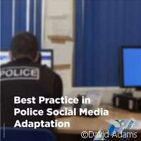 Police patrolling social media