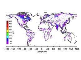 Population pressure impacts world wetlands