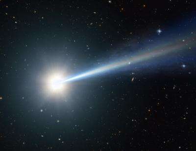Quasar may be embedded in unusually dusty galaxy