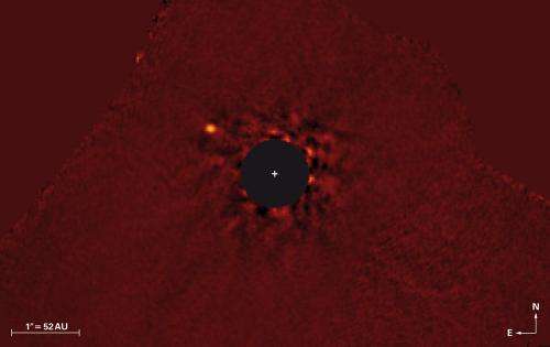 Rare image of Super-Jupiter sheds light on planet formation