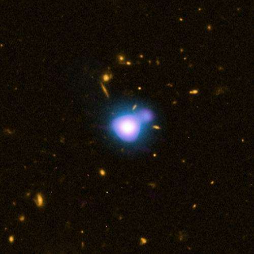 Record-setting X-ray jet discovered