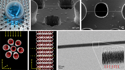 Researchers capture high contrast image of band of DNA fiber