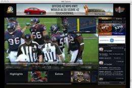 Review: Super Bowl online decent, won't replace TV (AP)