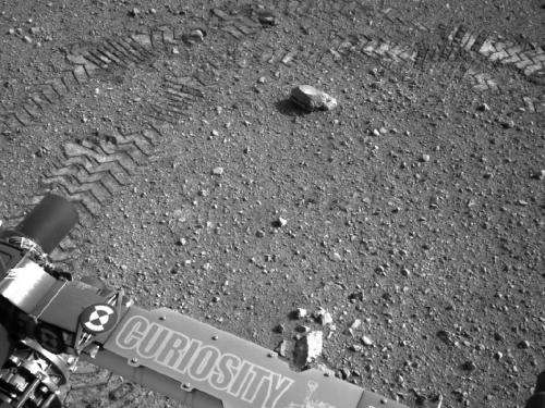 Rover Leaves Tracks in Morse Code