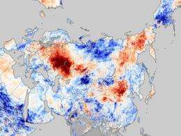 Russian heat wave 'had both manmade and natural causes'