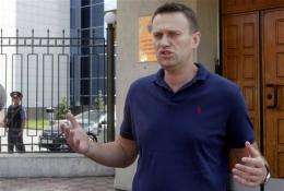Russian opposition leader's Twitter gets hacked