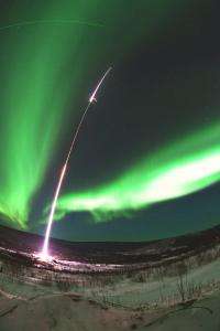 Scientists launch rocket into aurora