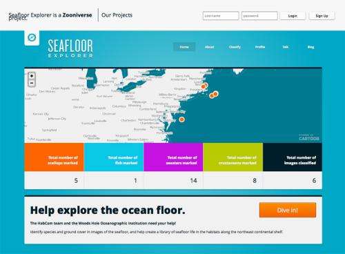 'Seafloor Explorer' website will provide everyone opportunity to identify seafloor life and habitats