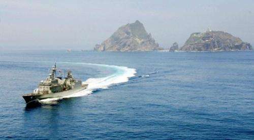 Seoul and Tokyo are locked in a propaganda war over the islands, known as Dokdo in Korea and Takeshima in Japan