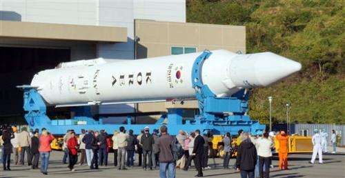 SKorea postpones rocket launch due to gas leak
