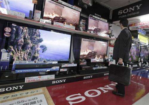 Sony reduces loss on sales recovery, restructuring