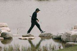 State media says there are at least 75 golf courses in Beijing which are a huge drain on water resources