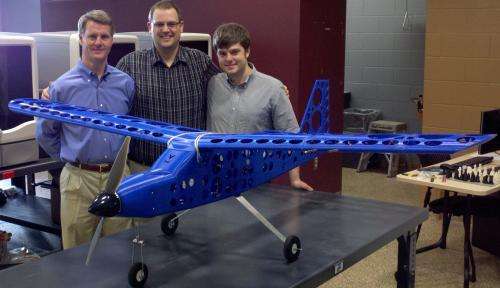 Student Engineers Design, Build, Fly ‘Printed’ Airplane