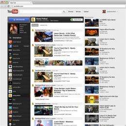 Study: YouTube source for news, disaster footage