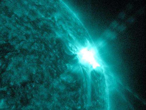 Sunspots and solar flares