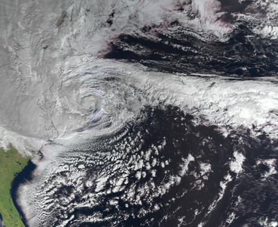 Super storm Sandy tracked by European Space Agency water mission