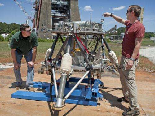 Test Stands Make Way for Reusable Robotic Lander