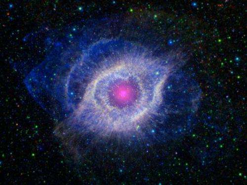 The helix nebula: bigger in death than life			