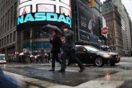 The Nasdaq.com website was briefly inaccessible at times on Tuesday although it was back online late in the day