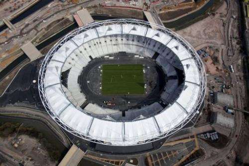 The Olympic Stadium has been built using low carbon materials