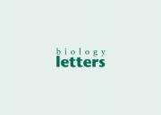 The paper appears Wednesday in the journal Biology Letters