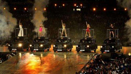 The Spice Girls' performance in the Olympic closing ceremony generated the biggest Twitter spike of the Games