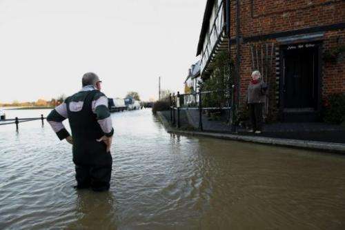 The UK faces a rising flood risk, says the Association of British Insurers