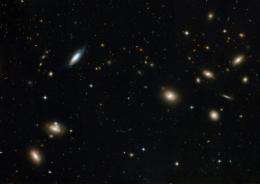This 2008 handout photo from NASA shows the Coma Cluster of galaxies captured by the Hubble Space Telescope