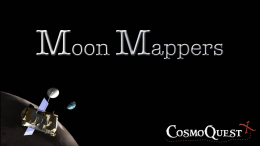 Through MoonMappers, the public is offered a chance to be part of NASA Lunar Science
