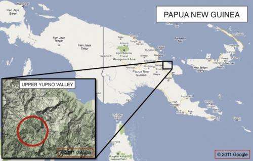 Time found to be fixed to terrain for Papua New Guinea tribe