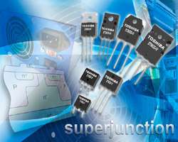 Toshiba announces next-generation superjunction technology for power MOSFETs