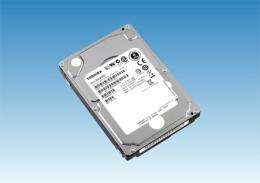 Toshiba launches enterprise 2.5-inch HDD in industry's highest capacity class for drives with 10,500RPM rotation speed 