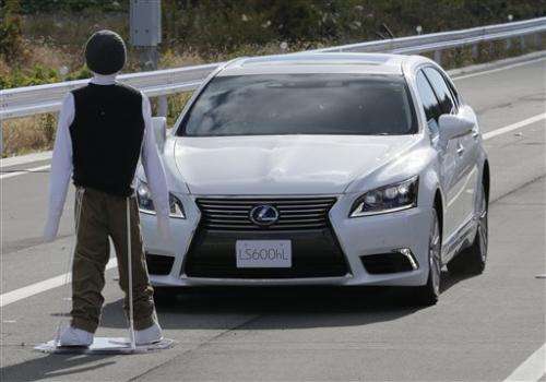 Toyota tests cars that communicate with each other