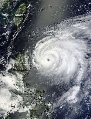Typhoon Tembin forms fast in Philippines