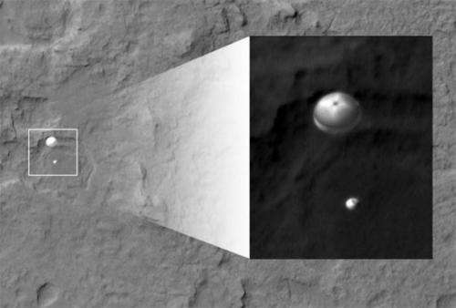 UA Mars camera helped find landing spot, snaps photo of rover
