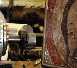 Using ion beams to detect art forgery