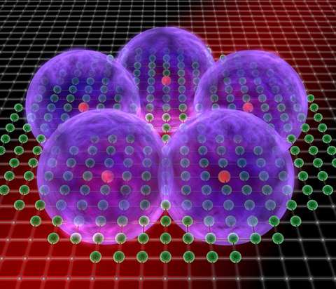 Using laser beams, scientists generate quantum matter with novel, crystal-like properties