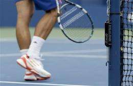 US Open using device that measures net tension