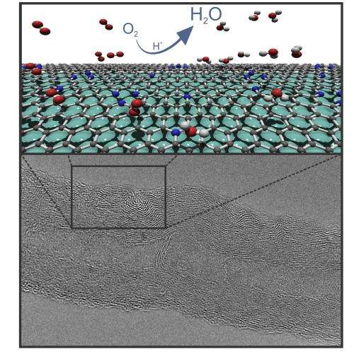 More efficient all-organic catalysts in fuel cells